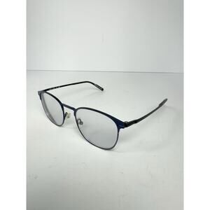 Morel France eyeglass frames only 101340 52 21 145 BNO2 Blue Black S9-10